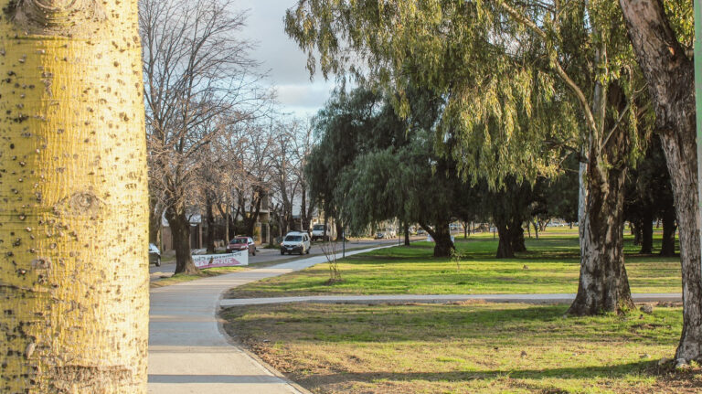 Seguimos sumando senderos para peatones y ciclistas en La Plata