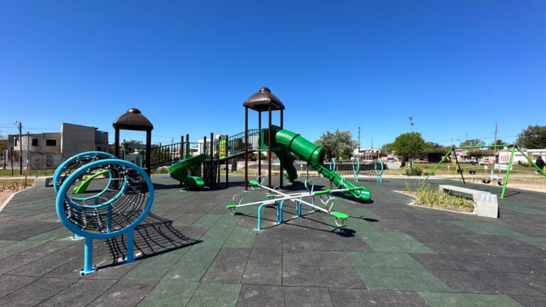 El skatepark de Villa Elvira ya tiene patio de juegos  temático