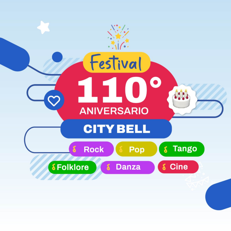 City Bell celebra su 110° aniversario con feria y festival artístico