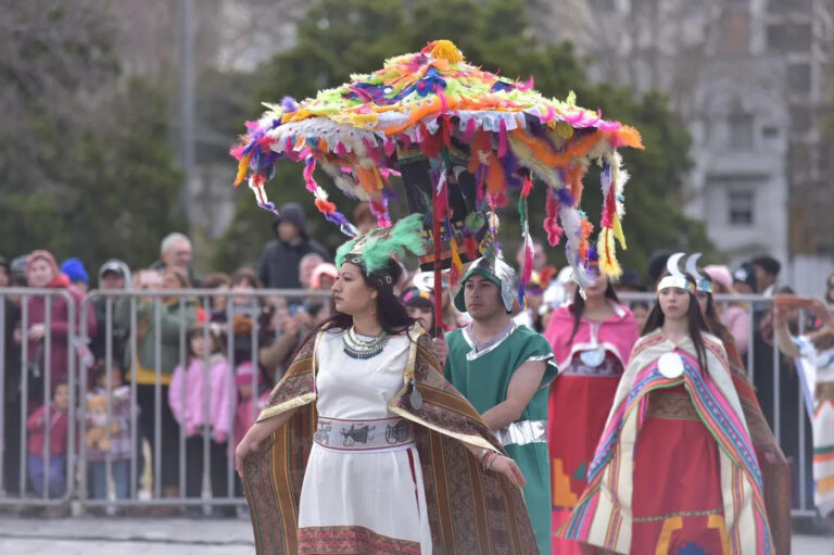 Se realizó en La Plata la escenificación del Inti Raymi